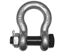 lifting shackle Omega-type (with nut and splint)