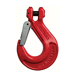 Clevis hook with chain attachment