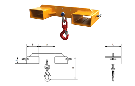 lifting fork beam