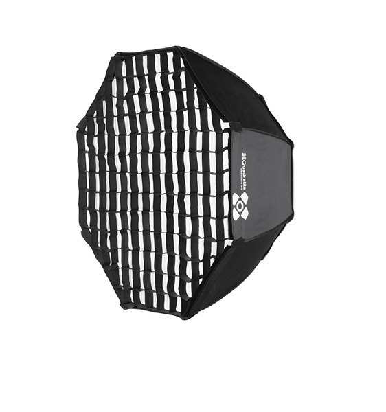 Quadralite Softbox Octagonal 80cm with net