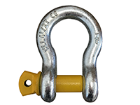 Lifting shackle omega 1,5T for pulling roller