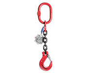 1-leg chain-sling with clevis hook