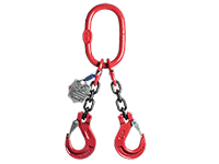 2-leg chain-sling with clevis hook