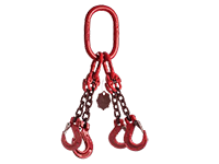 4-leg chain-sling with clevis hook