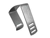 Lashing strap long part webbing clip (stainless)